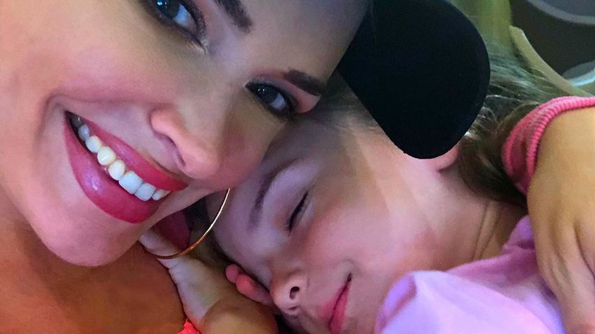 Daniela Katzenberger mit ihrer Tochter Sophia