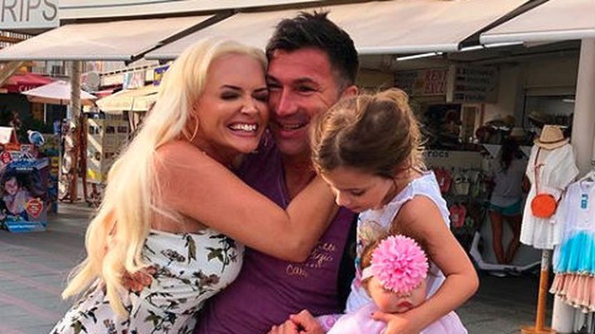 Daniela Katzenberger mit Lucas und Sophia Cordalis