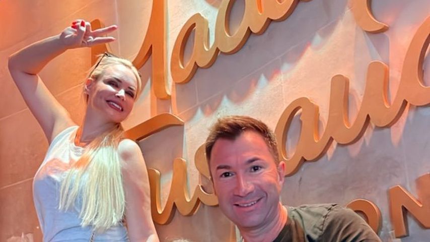 Daniela Katzenberger mit Tochter Sophia und Ehemann Lucas Cordalis