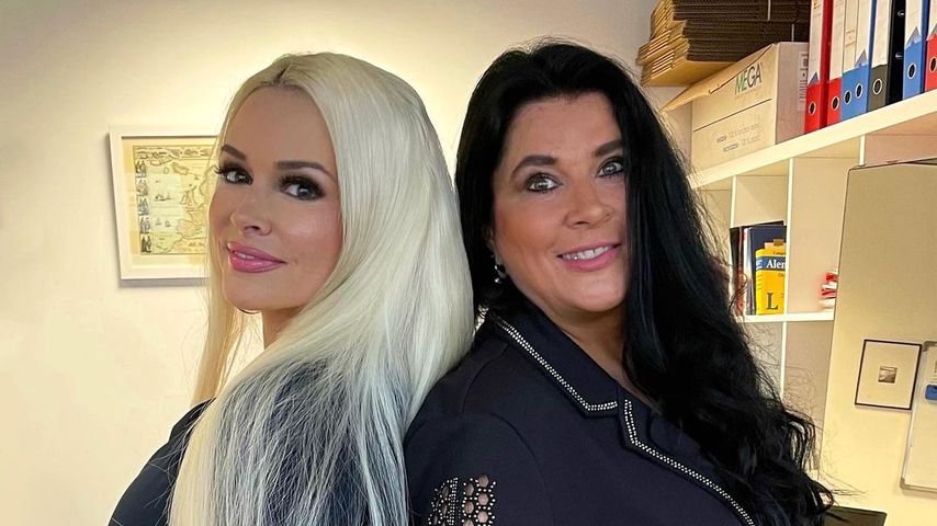 Daniela Katzenberger mit ihrer Mutter Iris Klein