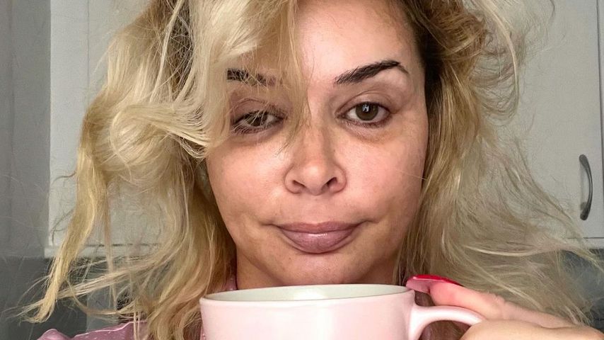 Daniela Katzenberger teilt verschlafenes Halloween-Selfie