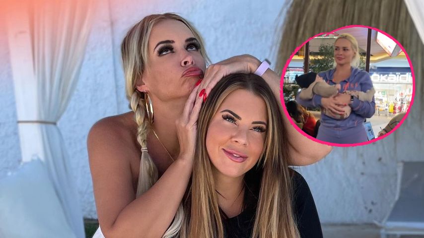 Niedlich: Daniela Katzenberger kümmert sich um Jennys Sohn