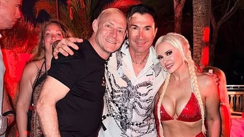 Daniela Katzenberger und Lucas Cordalis beim Feiern