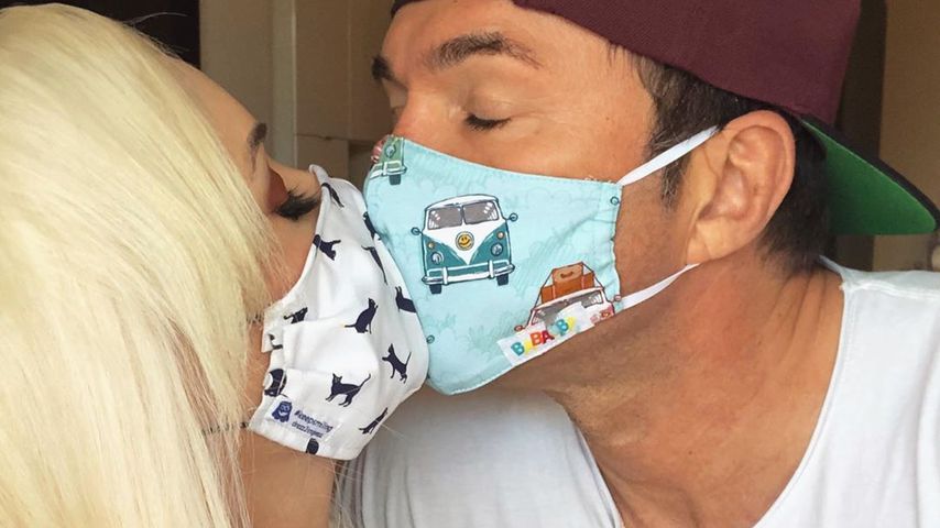 Daniela Katzenberger und Lucas Cordalis im April 2020