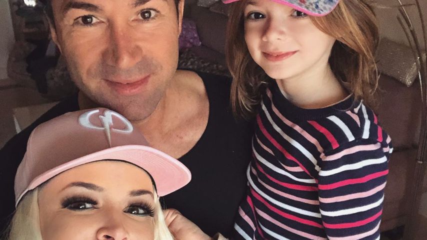 Daniela Katzenberger und Lucas Cordalis mit ihrer Tochter Sophia