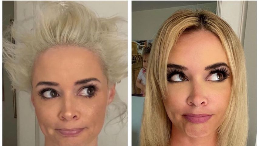 "Verdammt lang hair": Dani Katzenberger teilt Haar-Throwback