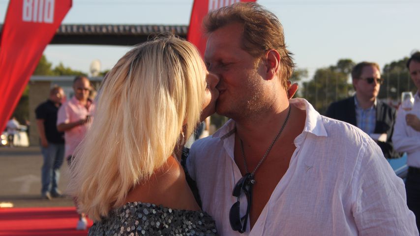 Daniela und Jens Büchner beim Bild-Sommerfest, August 2017