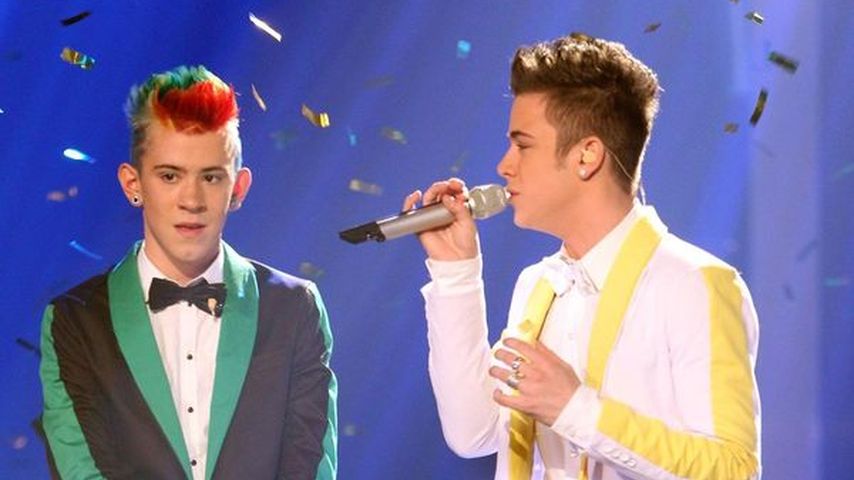 Daniele Negroni und Luca Hänni bei DSDS 2012