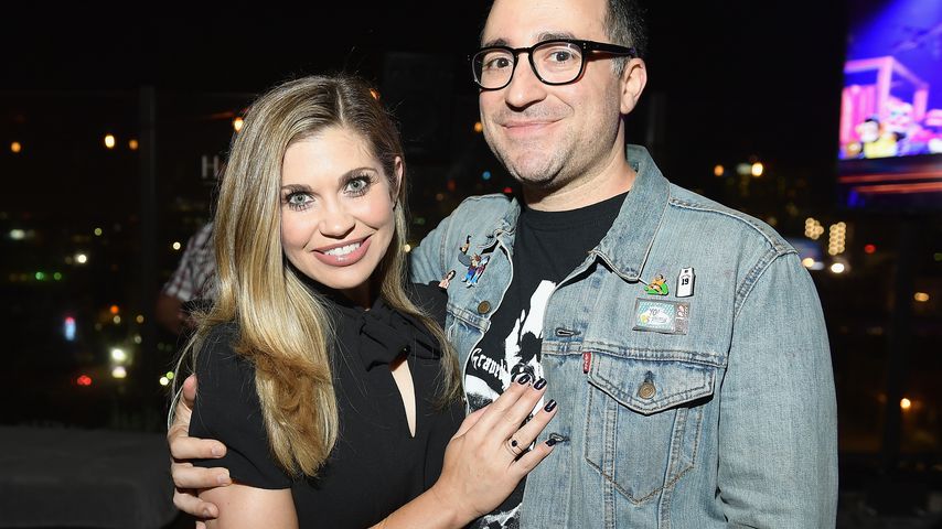 Danielle Fishel und Jensen Karp bei einer Premieren-Party in Hollywood, 2017