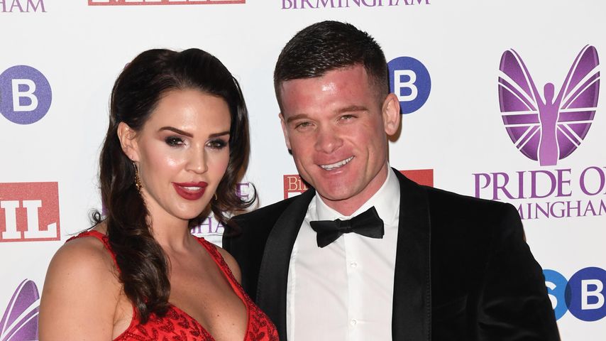 Danielle Lloyd und Michael O'Neill im März 2018