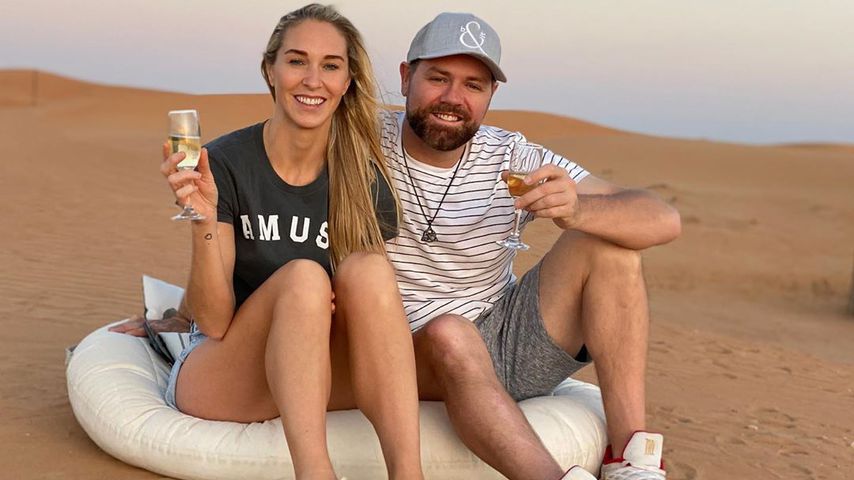 Danielle Parkinson und Brian McFadden, November 2019