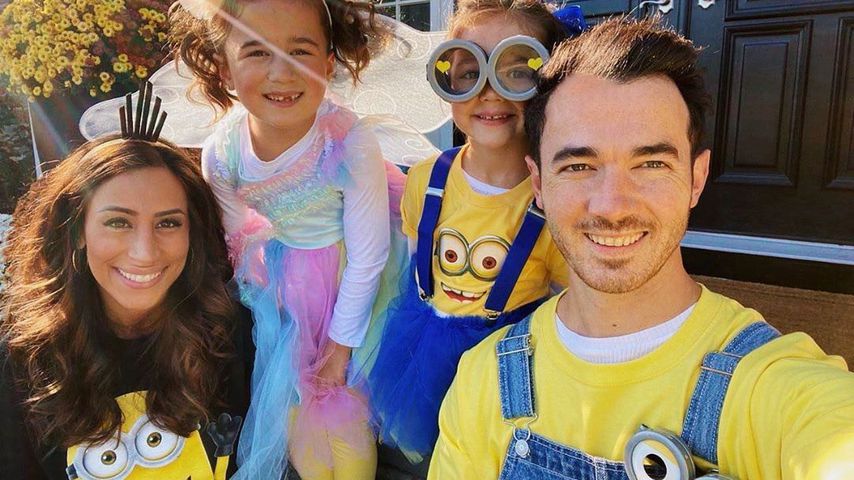 Danielle und Kevin Jonas mit ihren Töchtern