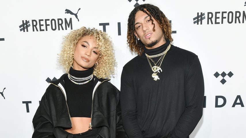 DaniLeigh und ihr Bruder Brandon, 2018