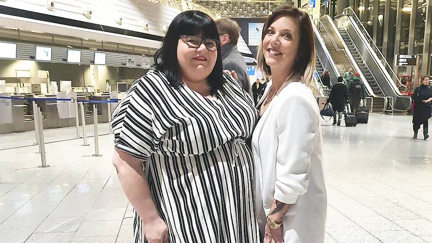 Danni Büchner mit ihrer Managerin Melanie Thiele