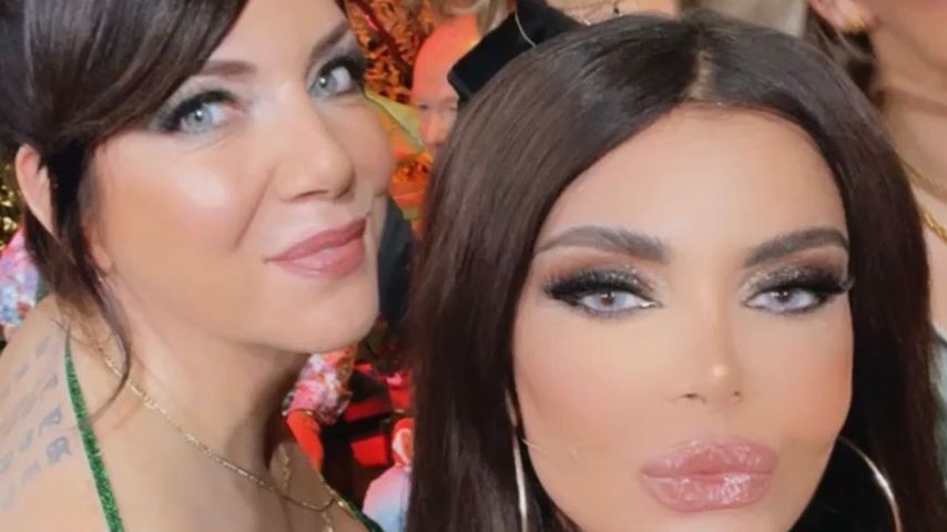 Danni Büchner und Kader Loth bei der großen Dschungelparty
