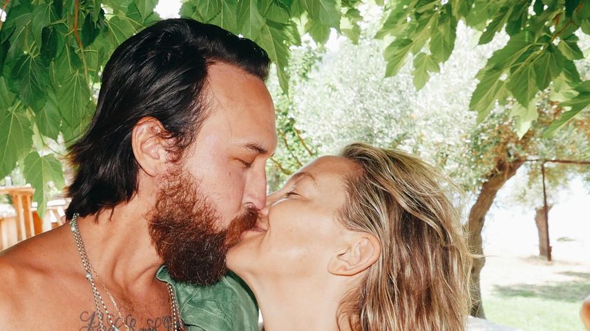 Danny Fujikawa und Kate Hudson, Juli 2025