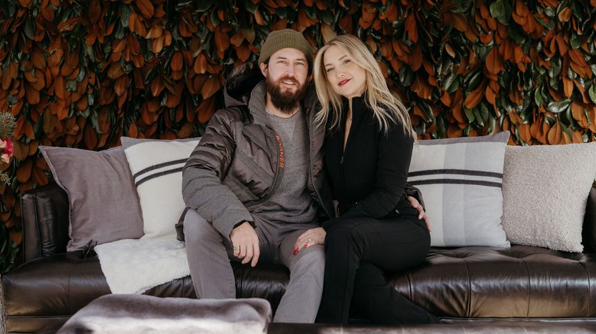 Sexy Ausritt: Kate Hudson posiert mit ihrem Verlobten Danny