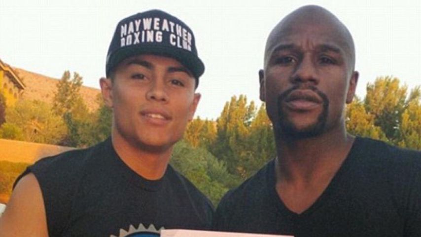 Danny González und Floyd Mayweather