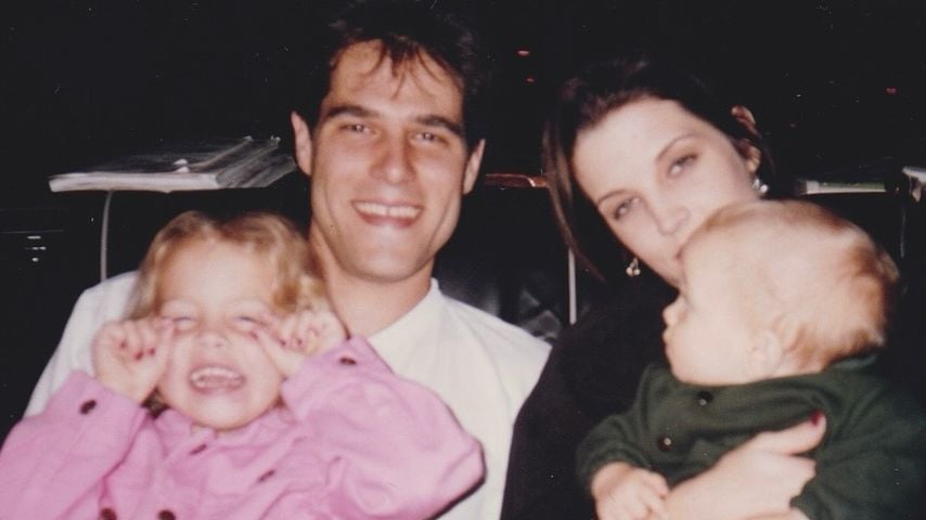 Danny Keough, Lisa Marie Presley, Riley Keough und Benjamin Keough