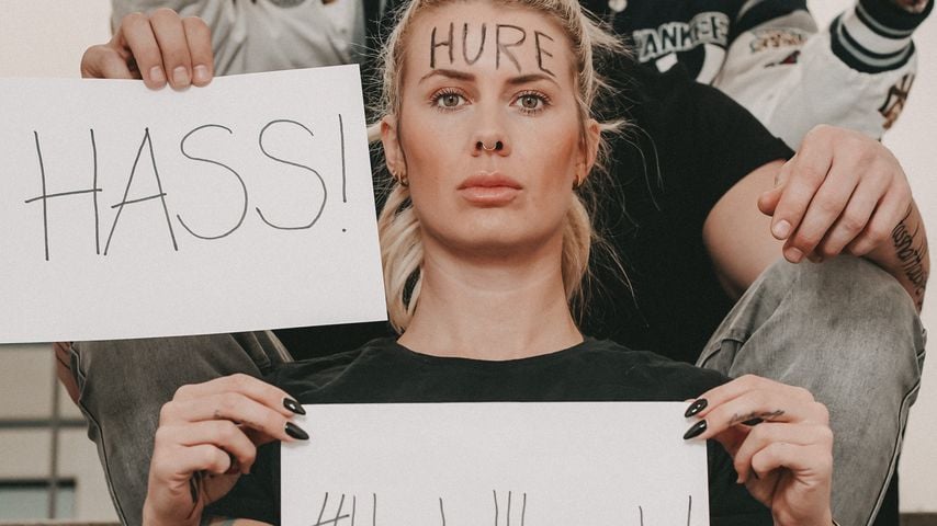 Danny Liedtke, Jay Sirtl und Pia Tillmann für die RTL2-Kampagne "Hass hat Hausverbot"