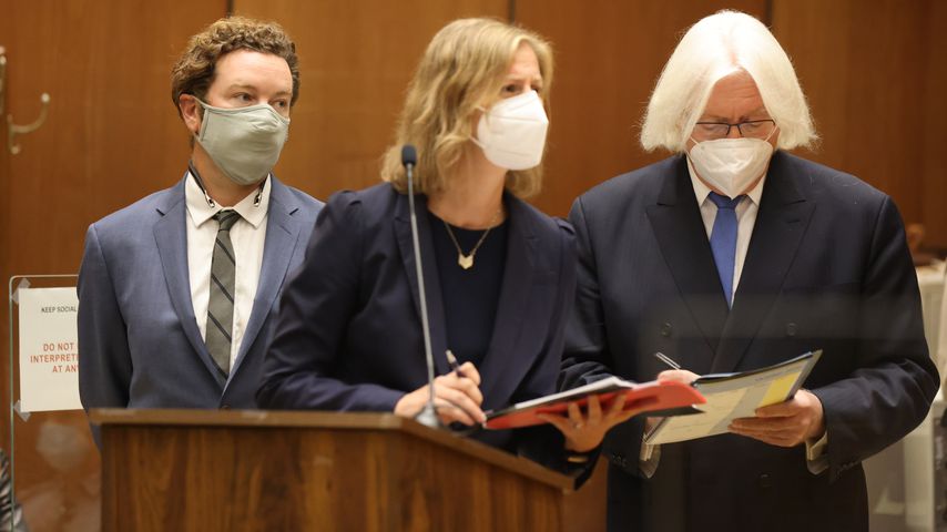 Danny Masterson und seine Anwälte vor Gericht in L.A. im September 2020