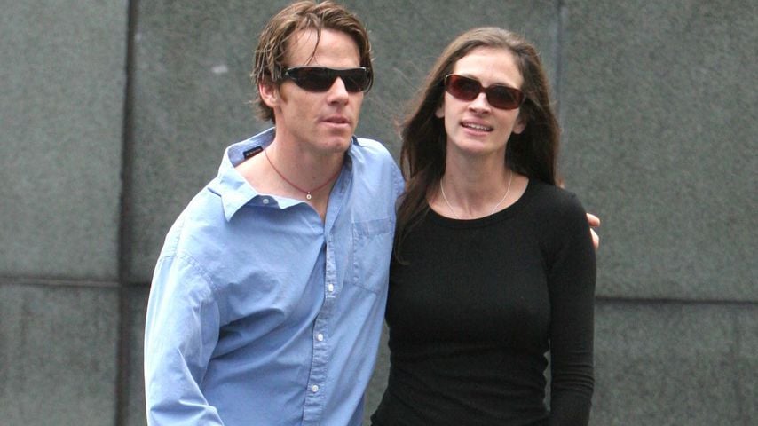 Danny Moder und Julia Roberts in New York, 2005