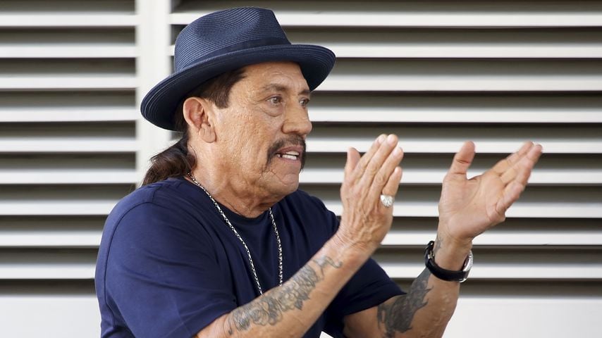 Danny Trejo an einem Filmset im Juli 2019