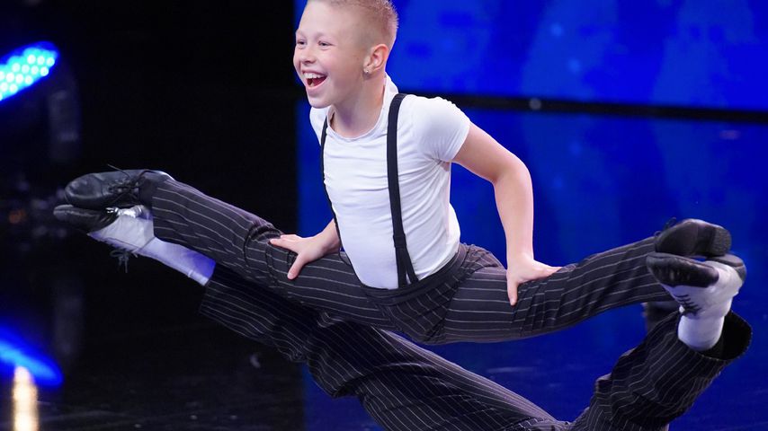 Danylo Strakhov und sein Sohn Oscar bei "Das Supertalent"
