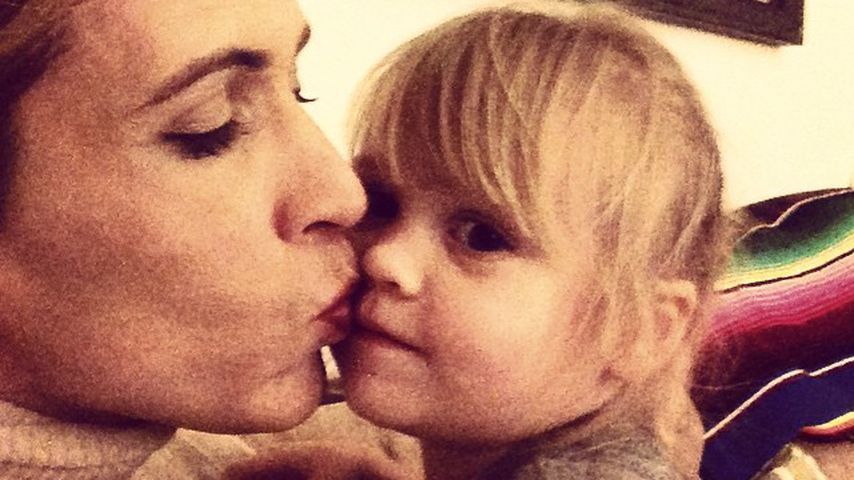 Daphne Dorman mit ihrer Tochter Naia