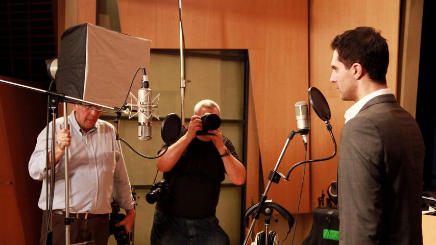 Darius Danesh im Februar 2010 im Studio