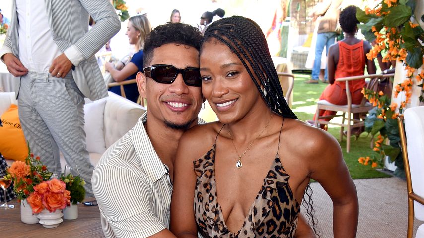 Darius Jackson und Keke Palmer, Oktober 2021