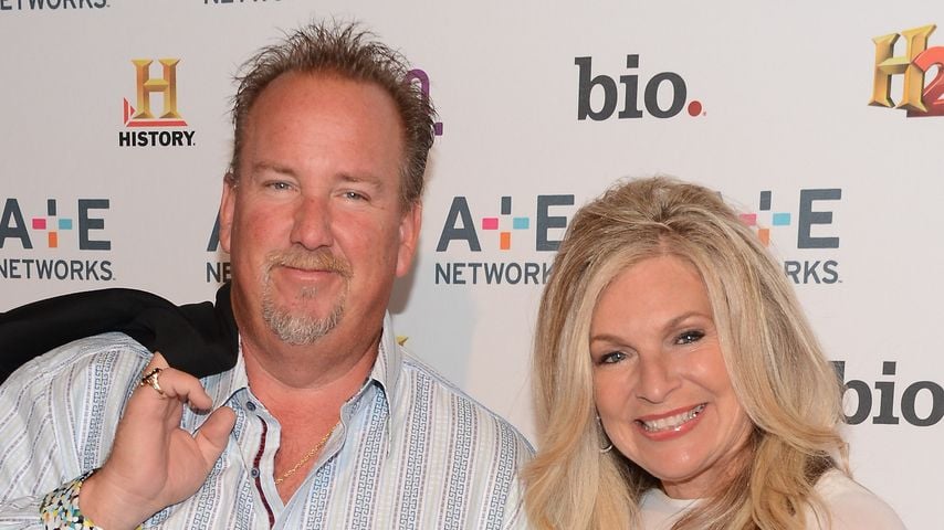 Darrell und Kimber Sheets von "Storage Wars" bei den A+E Networks Upfronts 2012 im Lincoln Center in New York