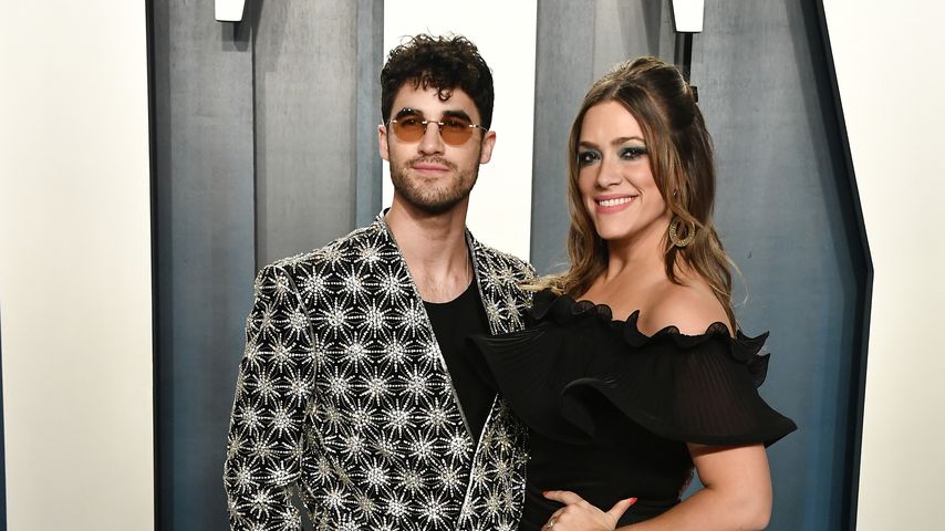 Darren Criss und Mia Swier im Februar 2020 in Beverly Hills