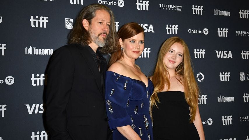 Darren Le Gallo, Amy Adams und ihre Tochter Aviana, September 2024
