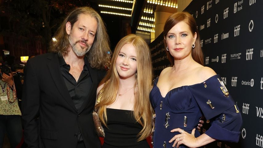 Darren Le Gallo, Aviana Le Gallo, Amy Adams im September 2024 bei der Premiere von "Nightbitch".