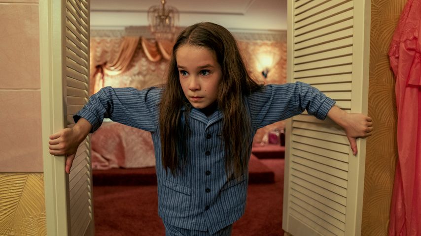 Darstellerin Alisha Weir im Netflix-Film "Roalds Dahls Matilda – Das Musical"