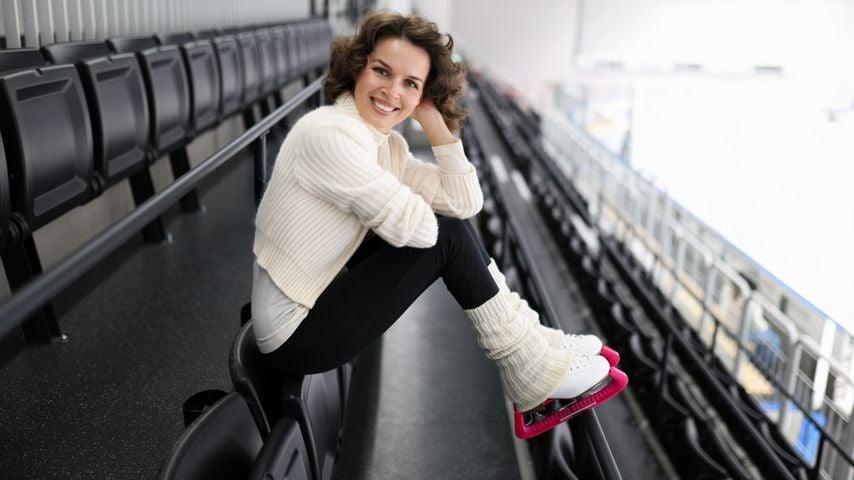 Darya Birnstiel am "Alles was zählt"-Set