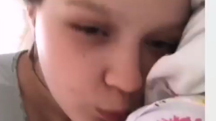 Darya Sudnishnikova mit ihrer Tochter