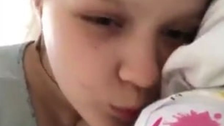 Darya Sudnishnikova mit ihrer Tochter