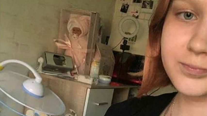 Darya Sudnishnikova mit ihrer Tochter Emily, September 2020