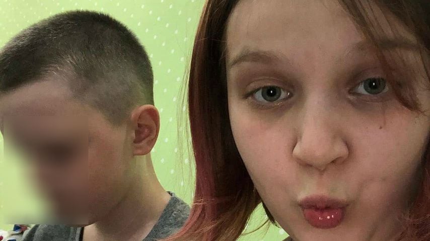 Darya Sudnishnikova und ihr Freund im Jahr 2020