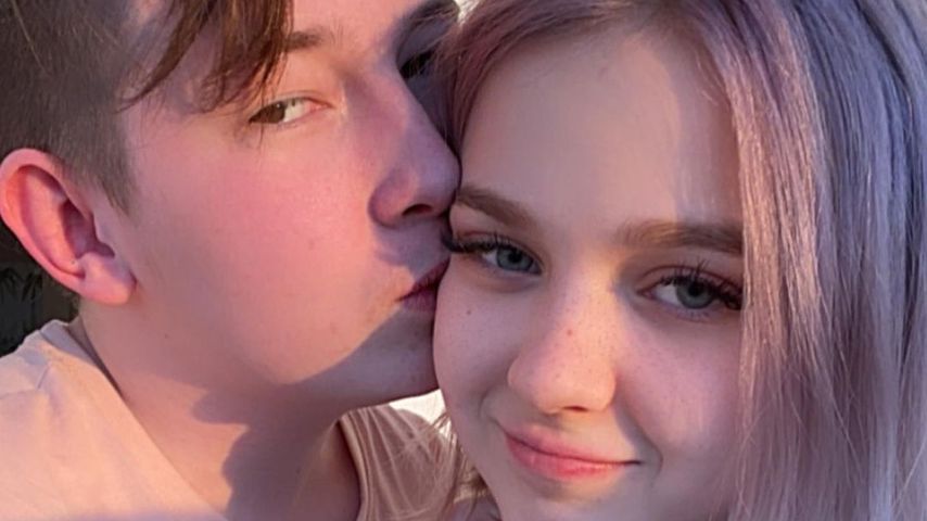 Darya Sudnishnikova mit ihrem neuen Freund