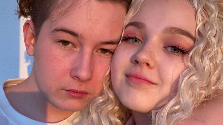 Darya Sudnishnikova mit ihrem neuen Freund