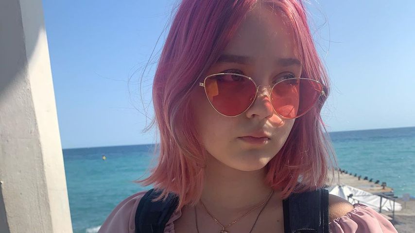 Darya Sudnishnikova mit ihrer Tochter Emily, Oktober 2020