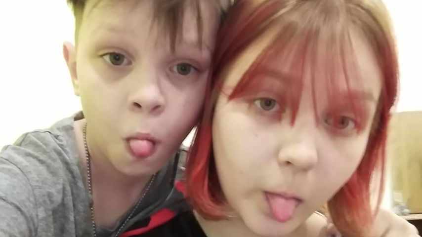 Darya Sudnishnikova (rechts) und ihr Freund Ivan im Jahr 2020