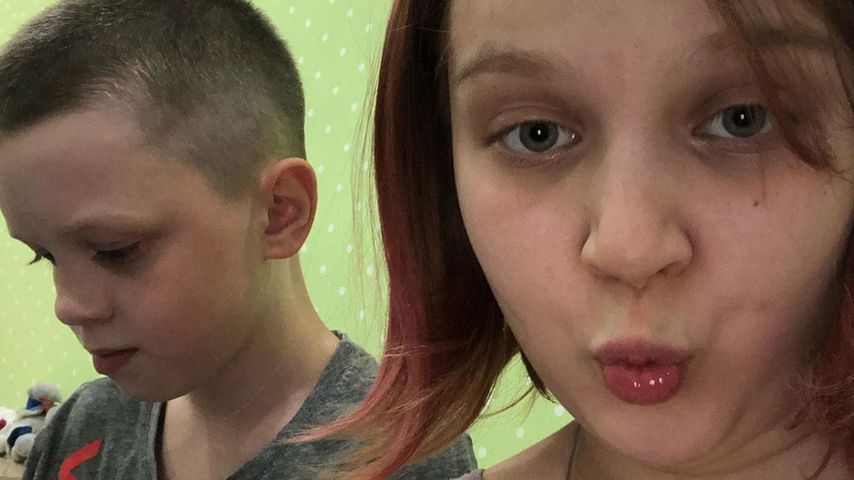 Darya Sudnishnikova und ihr Freund Ivan im Jahr 2020