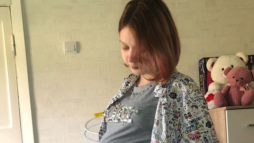 Neues Ultraschallbild von schwangerer Russin Darya (14)
