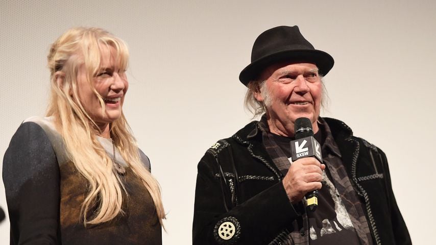 Daryl Hannah und Neil Young bei der "Paradox"-Premiere in Austin, Texas