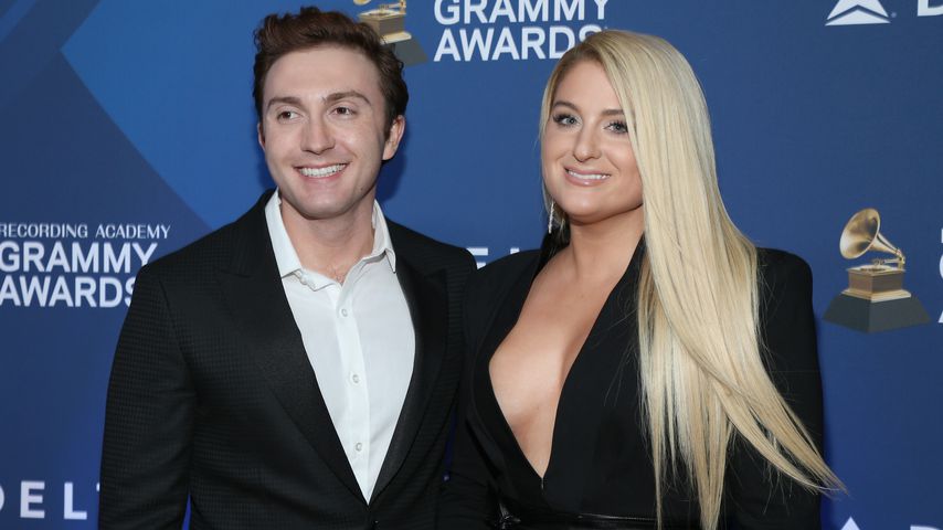 Daryl Sabara und Meghan Trainor auf der Grammy-Party in L.A. im Februar 2019
