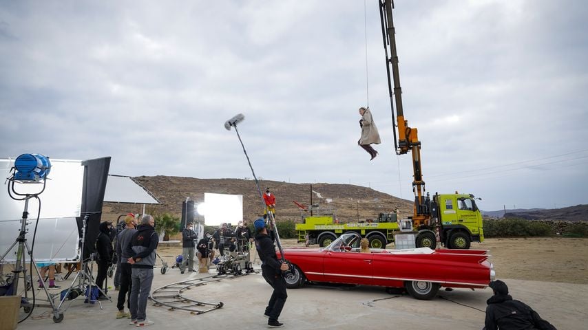 Hoch hinaus! Ist das GNTM-Shooting zu krass für Viola?